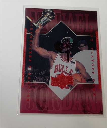 1999 Upper Deck Michael Jordan Athlete of the Century #44 Michael Jordan — front