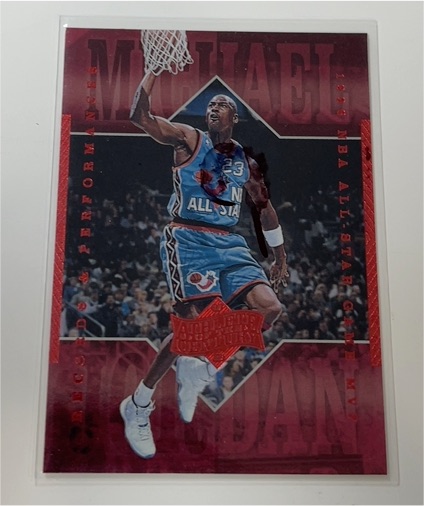 1999 Upper Deck Athlete of the Century #35 Michael Jordan — front