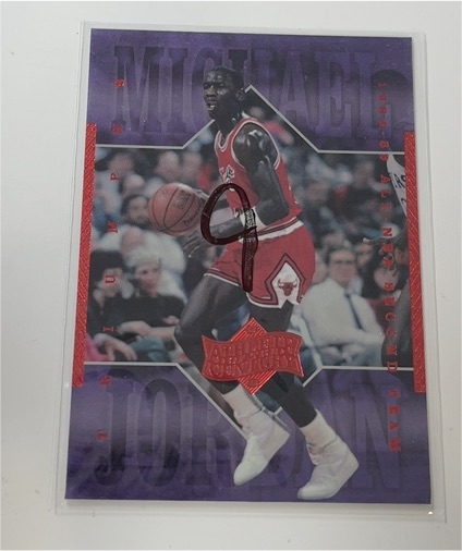1999 Upper Deck Athlete of the Century #21 Michael Jordan — front