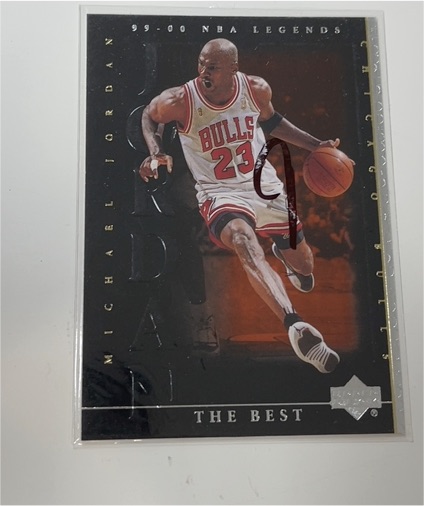 2000 Upper Deck NBA Legends #85 Michael Jordan The Best — front