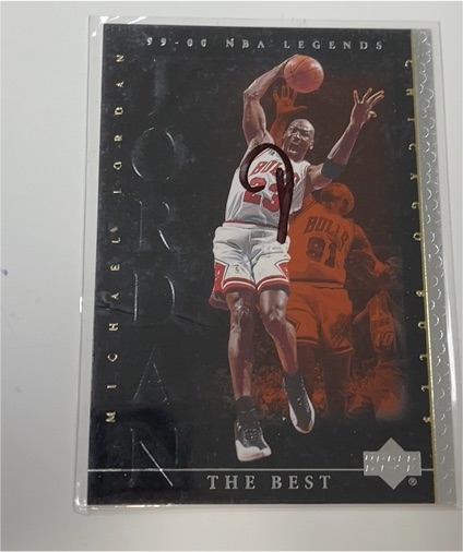 1999-00 Upper Deck Legends #86 Michael Jordan — front