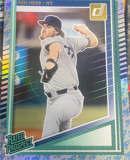 2025 Donruss #184 Ben Hess — front