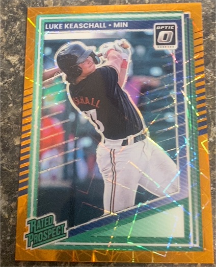 2025 Donruss Optic #111 Luke Keaschall — front