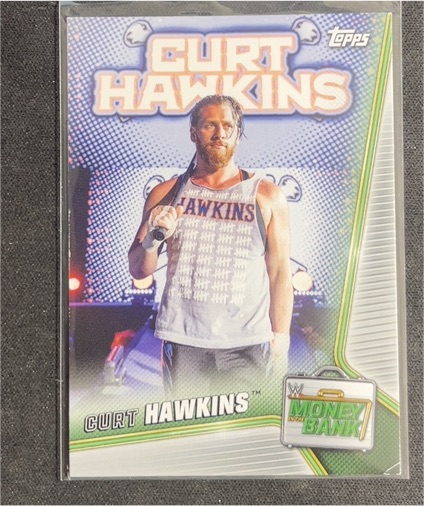 2019 Topps WWE Money in the Bank #25 Curt Hawkins — front