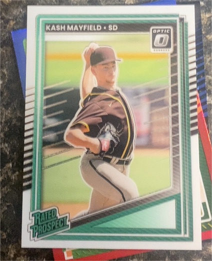 2025 Donruss Optic #183 Kash Mayfield — front