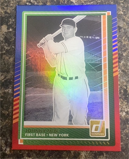 2025 Donruss #72 Johnny Mize — front