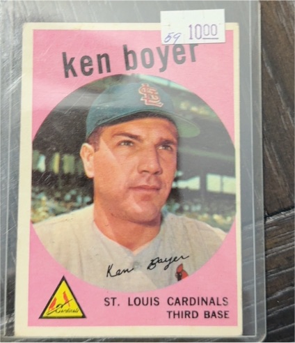 1959 Topps #325 Ken Boyer — front