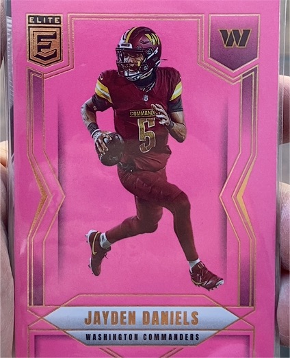 2025 Panini Donruss Elite #1 Jayden Daniels — front