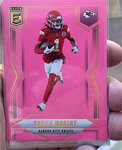 2025 Panini Donruss Elite #35 Xavier Worthy — front