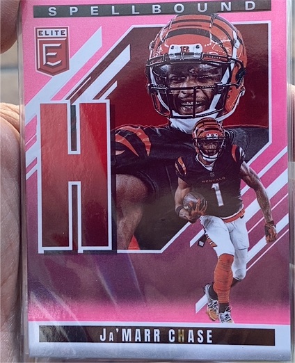 2025 Panini Donruss Elite #16 Spellbound Ja'Marr Chase — front