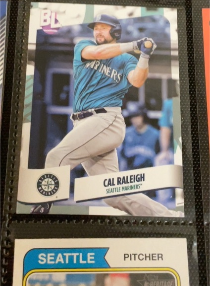 2024 Topps Big League #125 Cal Raleigh — front