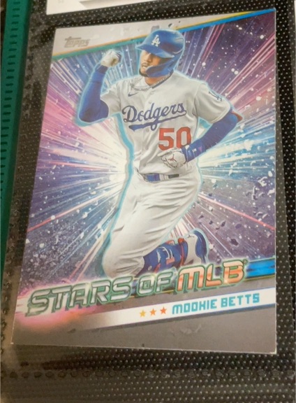 2024 Topps Stars of MLB #SMLB-9 Mookie Betts — front