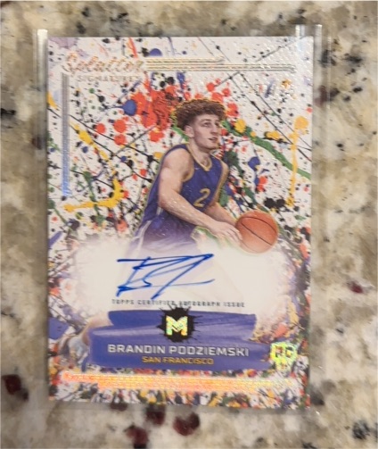 2023-24 Topps Motif #SS-BP Brandin Podziemski — front