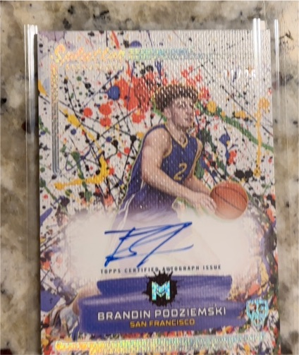 2023 Topps Motif #M Brandin Podziemski — front