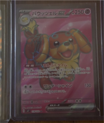 2023 Pokémon TCG Stellar Crown #160/142 Dachsbun ex — front