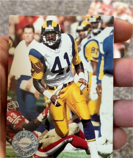 1991 Pro Set Platinum #296 Todd Lyght — front
