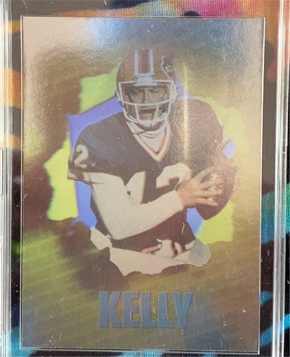 1992 SkyBox Impact Holograms #H1 Jim Kelly — front