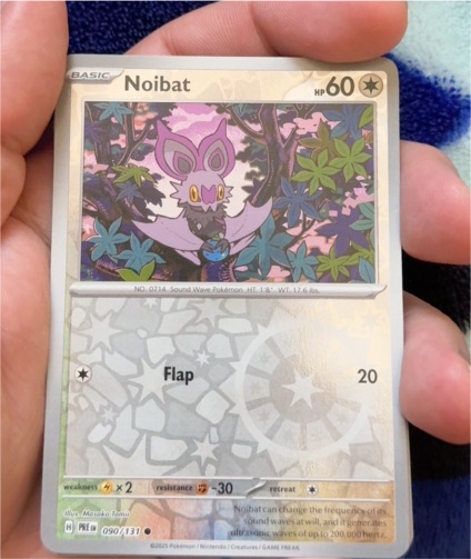 2025 Pokémon #090 Noibat — front