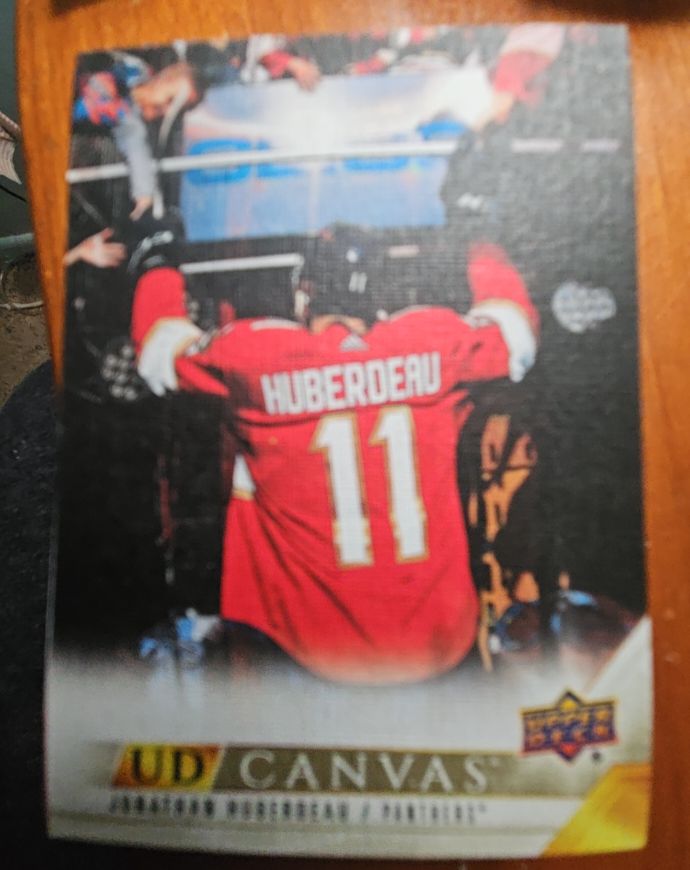 2022-23 Upper Deck Series 1 UD Canvas #C35 Jonathan Huberdeau — front