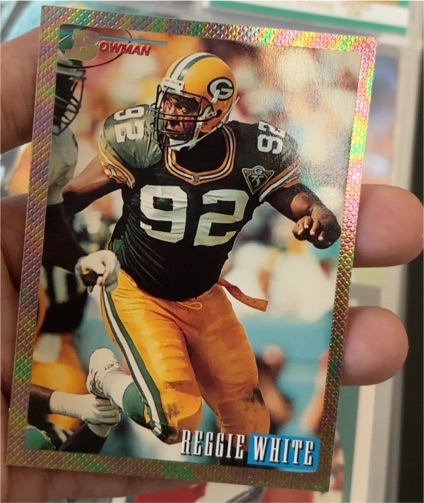 1993 Bowman #110 Reggie White — front