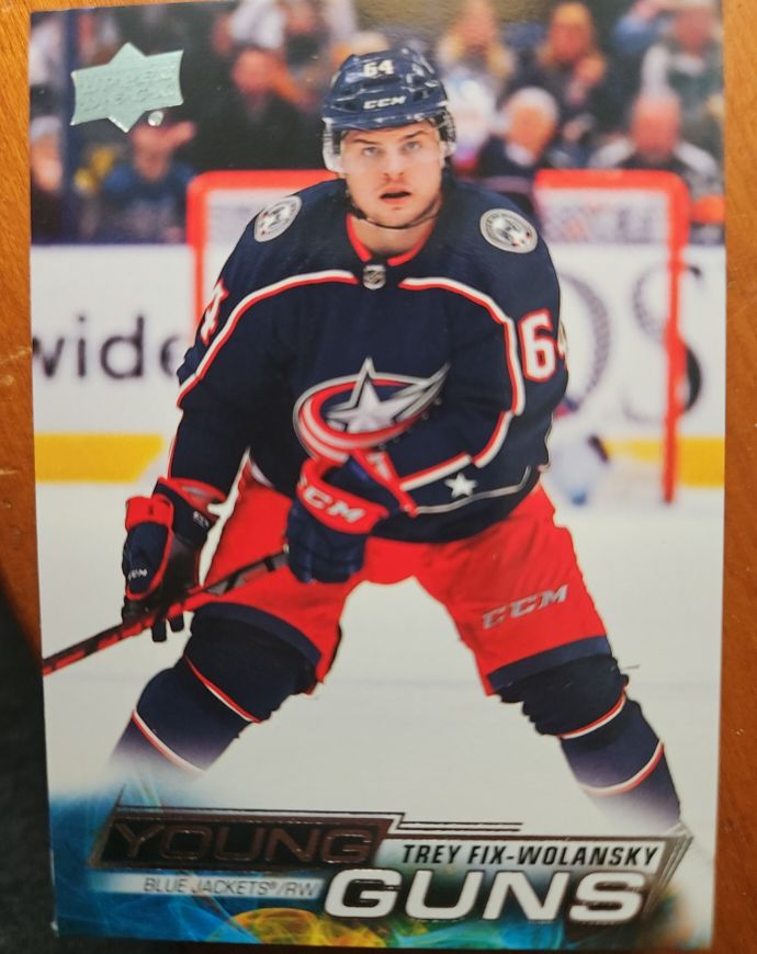 2022-23 Upper Deck #241 Trey Fix-Wolansky Young Guns — front