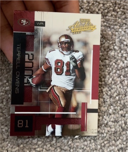 2003 Playoff Absolute Memorabilia #81 Terrell Owens — front