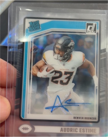 2024 Panini Clearly Donruss #93 Audric Estime — front