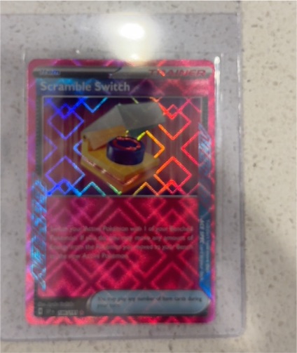 2023 Pokémon Scarlet & Violet Surging Sparks #186 Scramble Switch — front