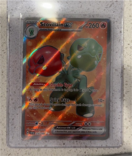 2022 Pokémon Scarlet & Violet Surging Sparks #216 Scovillain ex — front