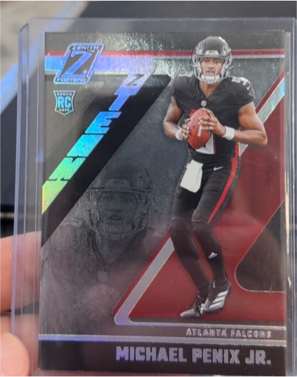 2024 Panini Zenith Z-Team #7 Michael Penix Jr. — front