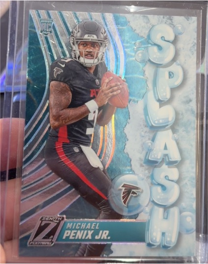 2024 Panini Zenith #10 Michael Penix Jr. Splash — front