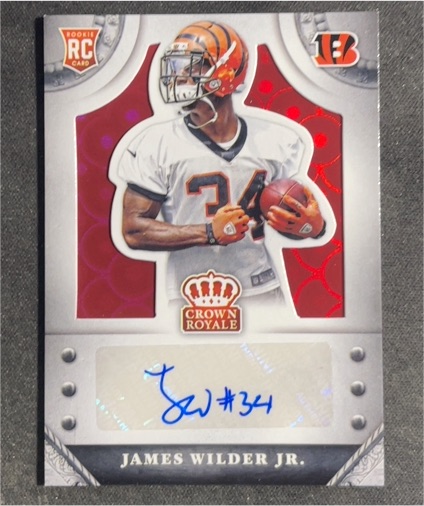 2014 Panini Crown Royale Rookie Signatures James Wilder Jr. — front