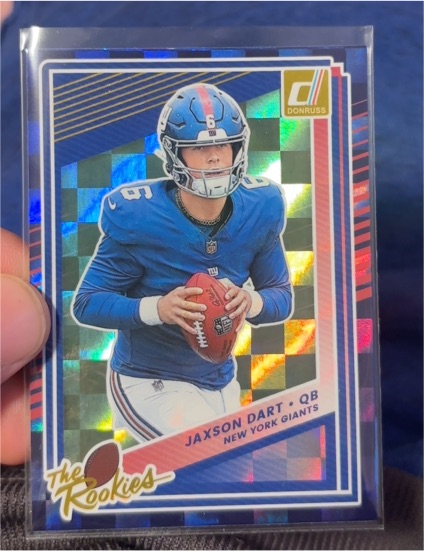 2025 Panini Donruss #2 Jaxson Dart The Rookies — front