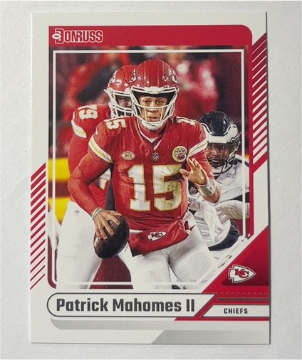 2024 Donruss #100 Patrick Mahomes II — front