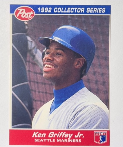 1992 Post #20 Ken Griffey Jr. — front