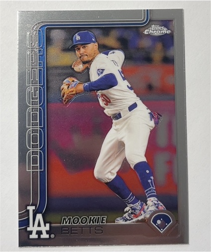 2025 Topps Chrome #50 Mookie Betts — front