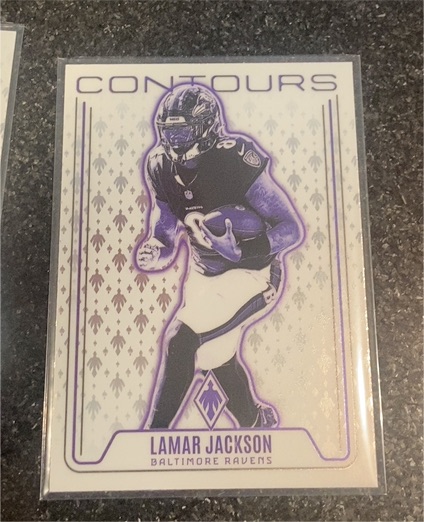 2024 Panini Phoenix #CON-LJN Lamar Jackson — front