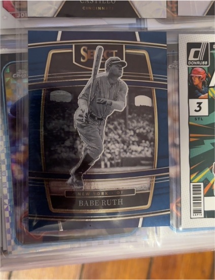 2024 Panini Select Babe Ruth — front