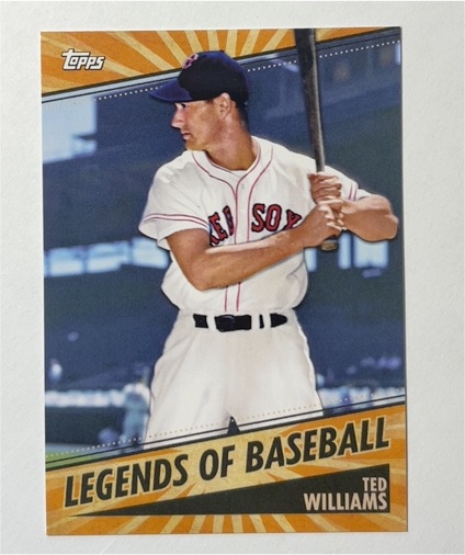 2021 Topps Opening Day Legends of Baseball #LOB-14 Ted Williams — front