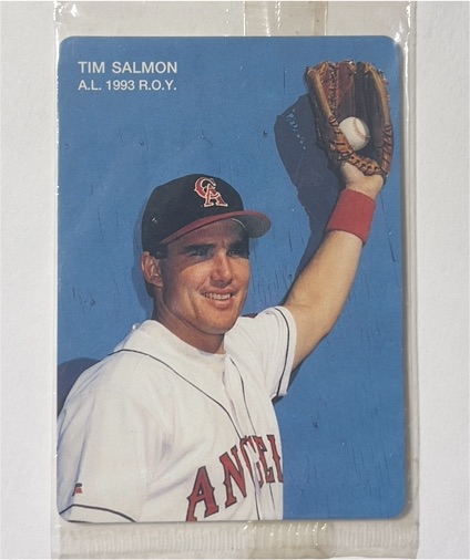 1994 Mother's Cookies #4 Tim Salmon — front