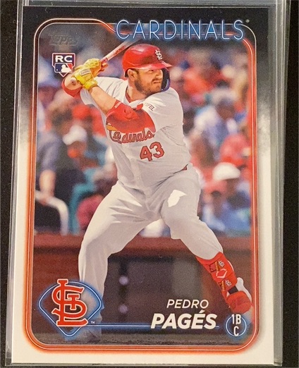 2024 Topps Update #US338 Pedro Pages — front