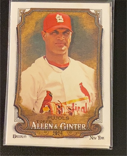 2024 Topps Allen & Ginter #150 Albert Pujols — front