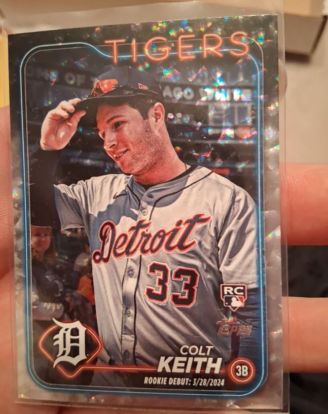 2024 Topps Update #US192 Colt Keith — front