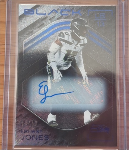 2025 Panini Black #13 Ernest Jones — front