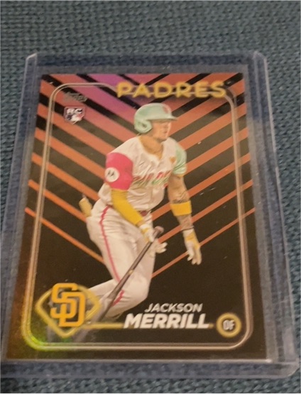 2024 Topps Update #US210 Jackson Merrill — front