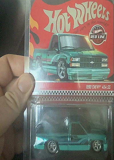 Hot Wheels Red Line Club 1990 Chevy 454 SS — front