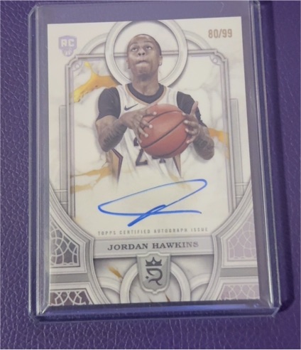 2023-24 Topps Royalty #80/99 Jordan Hawkins — front