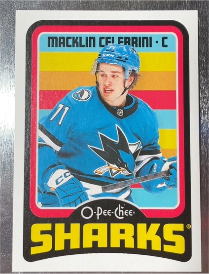 2024-25 O-Pee-Chee Retro #545 Macklin Celebrini — front