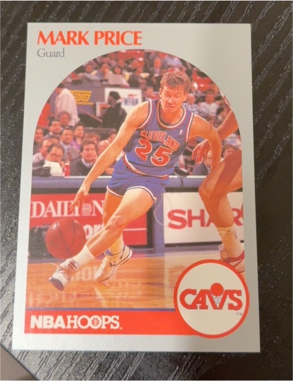1990-91 NBA Hoops #79 Mark Price Cleveland Cavaliers — front