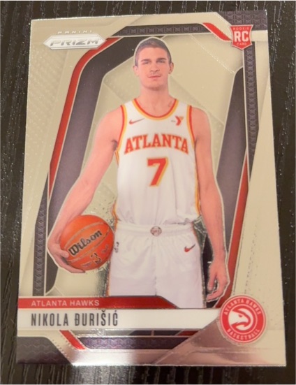 2024-25 Panini Prizm #229 Nikola Burisic — front